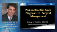 Peri-Implantitis: From Diagnosis to Surgical Management Webinar Thumbnail